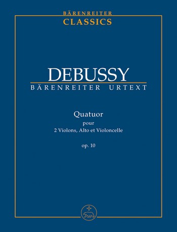 DEBUSSY C. - CUARTETO CUERDA OP.10 (BOLSILLO) URTEXT