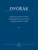 DVORAK A. - CUARTETO CUERDA Nº 5 FA m - OP.9 URTEXT BOLSILLO