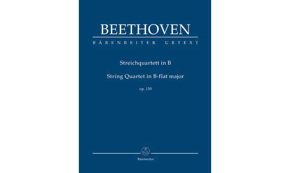 BEETHOVEN L.V. - CUARTETO EN SI BEMOL M OP.130 URTEXT (BOLSILLO)