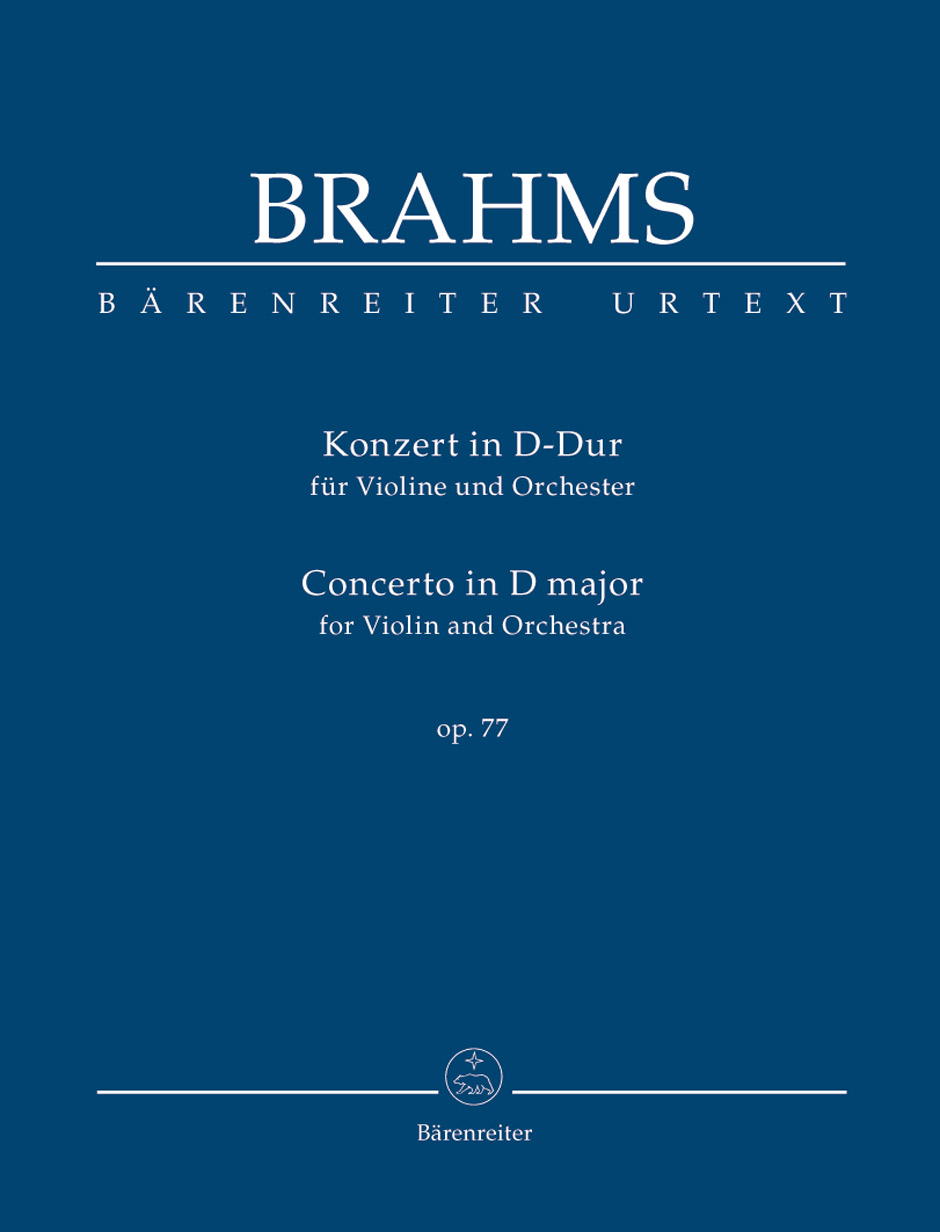 BRAHMS J. - CONCIERTO OP.77 RE M (BOLSILLO) URTEXT