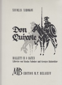 NABOKOV N. - DON QUIXOTE BALLET 3 ACTOS VOCAL SCORE
