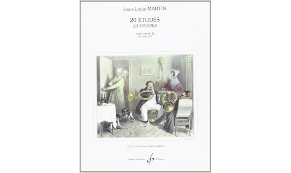 Jean-Louis Martin -20 etudes pour cor