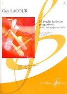 LACOUR G. - ESTUDIOS FACILES Y PROGRESIVOS V.2 (50) SAXOFON