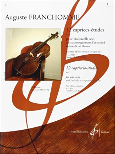 FRANCHOMME A. - ESTUDIOS CAPRICHOS V.2 (12) - OP.7