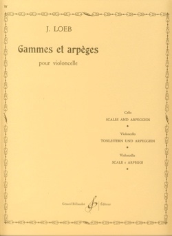 LOEB J. - ESCALAS Y ARPEGIOS - VIOLONCHELO