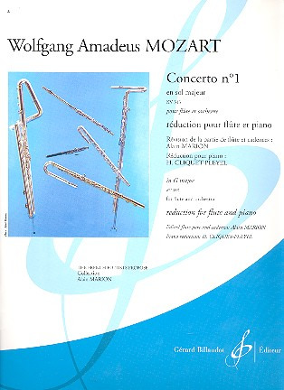 MOZART W.A. - CONCIERTO Nº1 SOL M CON CADENCIAS - KV.313