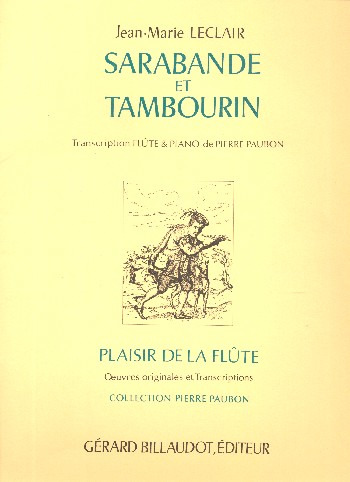 LECLAIR J.M. - SARABANDE ET TAMBOURIN -