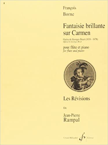 BORNE F. - FANTASIA DE CARMEN DE BIZET - (FL/P)