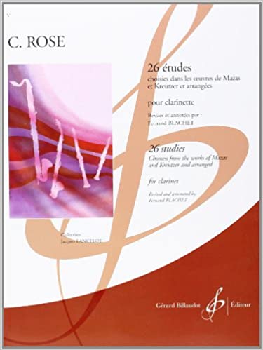 ROSE C. - ESTUDIOS SOBRE MAZAS Y KREUTZER (26) -