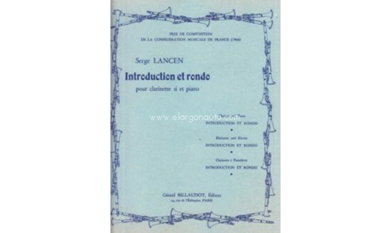 LANCEN S. - INTRODUCCION Y RONDO -