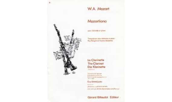 MOZART W.A. - MOZARTIANA -CLARINETE