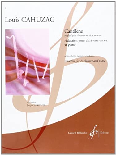 CAHUZAC L. - CANTILENE - (CL/P)