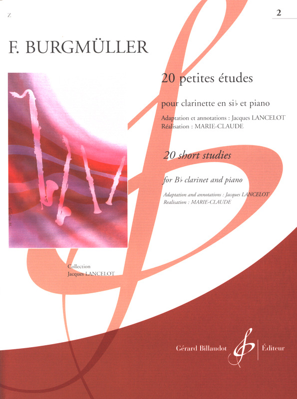 BURGMULLER F. - PEQUEÑOS ESTUDIOS V.1 (20) (AC) -
