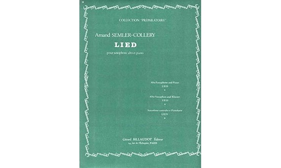 SEMLER-COLLERY A. - LIED -