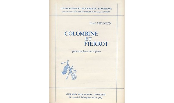 MIGNION R. - COLOMBINE ET PIERROT -