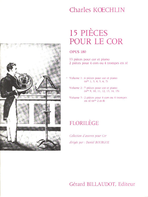 KOECHLIN CH. - PIEZAS (15) OP.180 Nº1