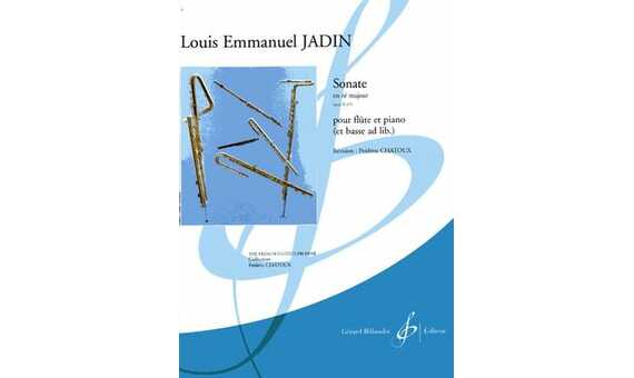 JADIN L.M - SONATA RE M OP.X Nº 1 FLAUTA Y PIANO