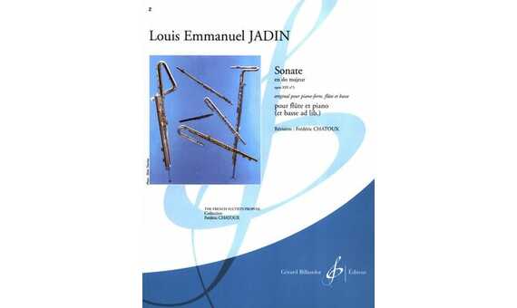 JADIN L.M - SONATA DO M OP.XIII Nº 3 FLAUTA Y PIANO