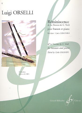 ORSELLI L. - REMINISCENCE DE LA TRAVIATA DE VERDI - FAGOT Y PIANO -