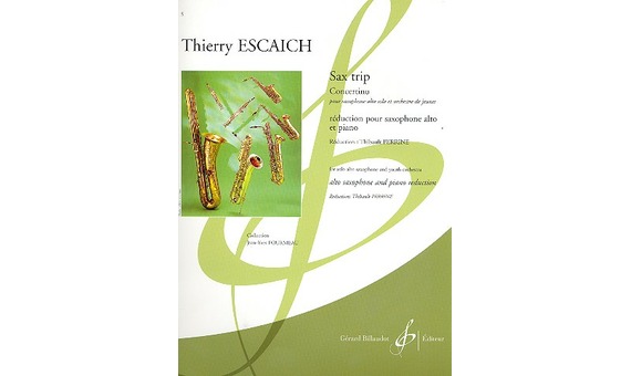 ESCAICH TH. - SAXO TRIP CONCERTINO (SAXO/P)