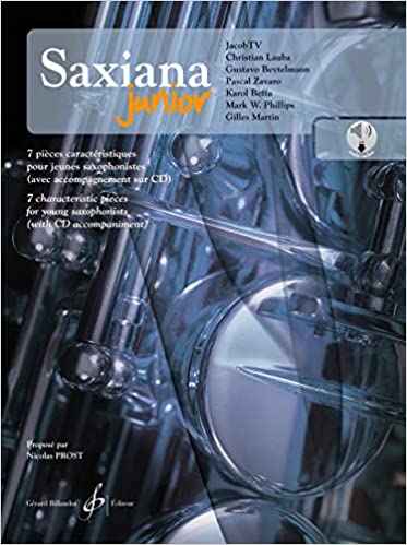 ALBUM. - SAXIANA JUNIOR +CD (7 PIEZAS CARACTERISTICAS)