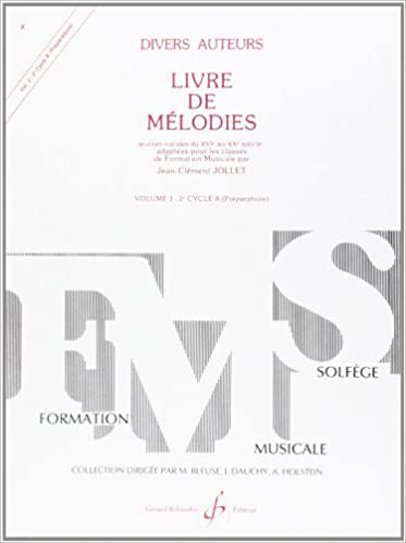 JOLLET J.C. - LIBRO DE MELODIAS V.3 -