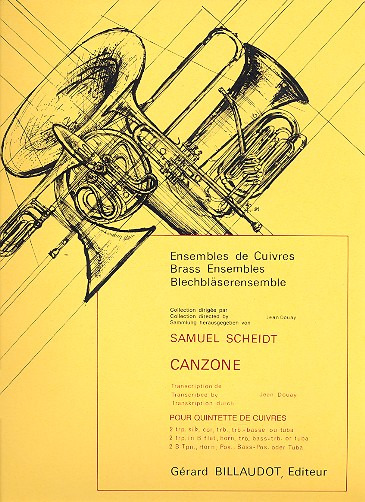 SCHEIDT S. - CANZONE (SC+PT) 2TP/TR/2TB -