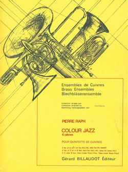 RAPH P. - COLOUR JAZZ (SC+PT) 2TP/TR/TB/TU -
