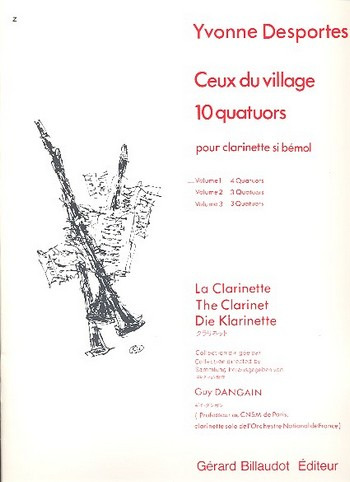 DESPORTES Y. - CEUX DU VILLAGE Vº1(4CL)
