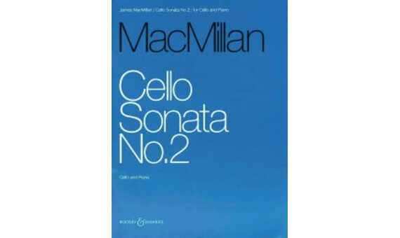 MACMILLAN J. - SONATA Nº 2 (VIOLONCELLO Y PIANO)