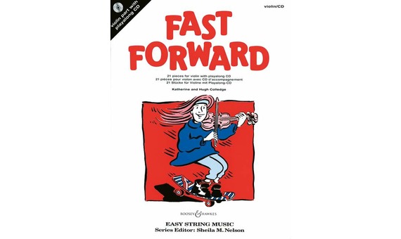 COLLEDGE H. - FAST FORWARD VIOLIN Y PIANO (+CD) ED.ANTIGUA