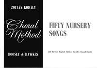 KODALY Z. - CANCIONES INFANTILES (50) -