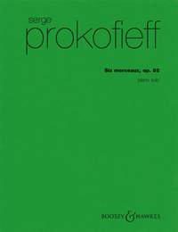 PROKOFIEFF S. - PIEZAS (6) - OP.52