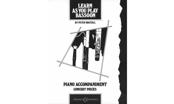 Peter Wastall - Learn As You Play Bassoon (Accomp piano)