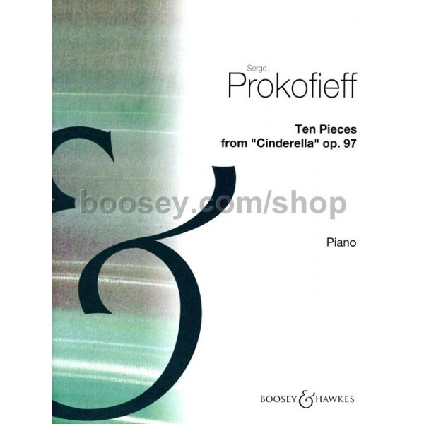 PROKOFIEFF S. - PIEZAS DE CINDERELLA (10)- OP.97