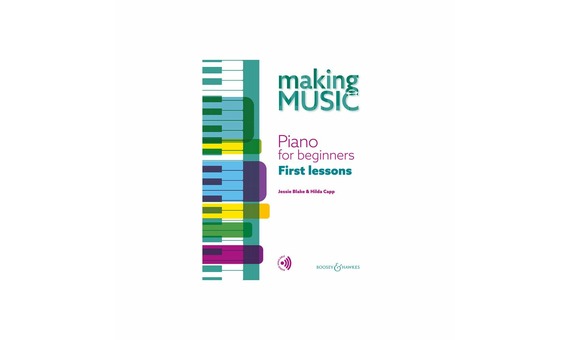 BLAKE - MAKING MUSIC PIANO FOR BEGINNERS FIRST LESSONS +AUDIO
