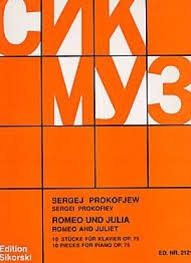 PROKOFIEFF S. - ROMEO Y JULIETA (10 PIEZAS) - OP.75