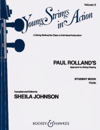 ROLLAND/JOHNSON - YOUNG STRINGS IN ACTION V.2 -(VIOLIN)