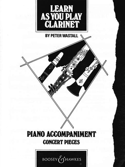 WASTALL P. - LEARN AS YOU PLAY CLARINET(AC) -PIANO