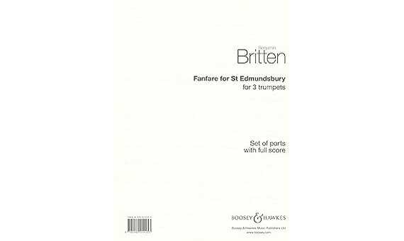 BRITTEN B. - FANFARE ST. EDMUNDSBURY-