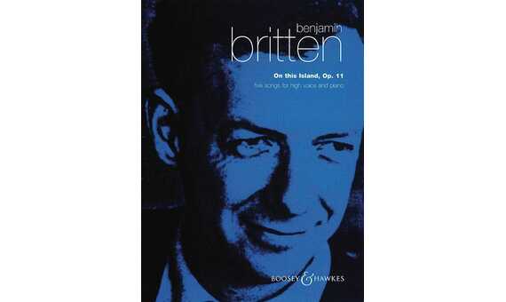 BRITTEN B. - EN LA ISLA OP.11 (5 CANCIONES VOZ ALTA Y PIANO)
