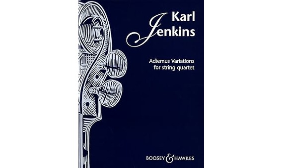 Karl Jenkins.- Adiemus Variations for String Quartet:Partition et parties.
