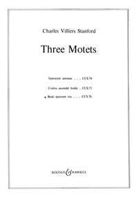 VILLIERS STANFORD CH. - BEATI QUARUM VIA OP.38.3