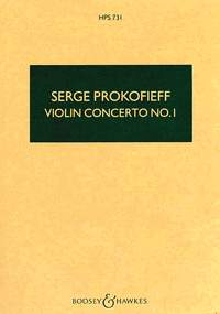 PROKOFIEFF S. - CONCIERTO Nº1 VIOLIN RE M - OP.19 - (BOLSILLO)