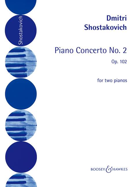 SHOSTAKOVICH D. - CONCIERTO Nº2 FAM PIANO - OP.102