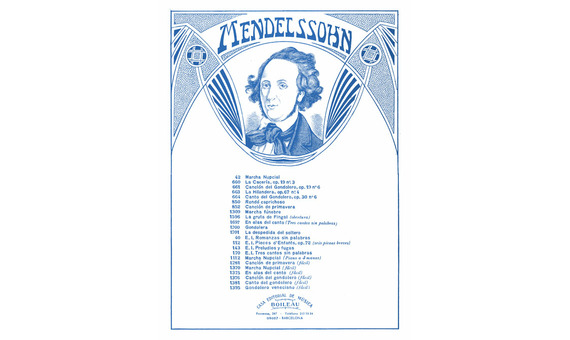 MENDELSSOHN.- Marcha nupcial, op. 61 nº 4 (PIANO)