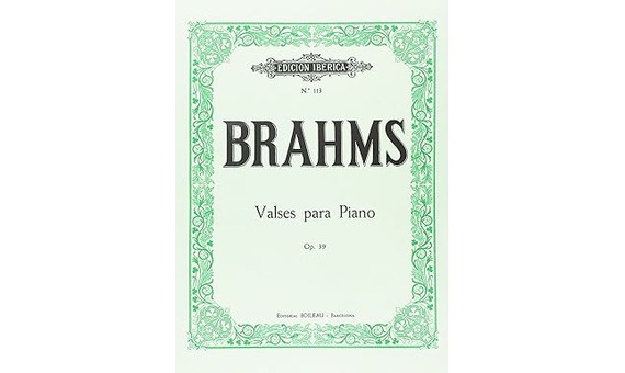 BRAHMS- Valses para piano (16) Op.39