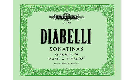 DIABELLI A. - SONATINAS - OP.24/54/58/60