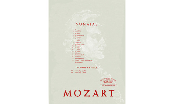 MOZART.- Sonata nº 9 en Mib M, K.282 (PIANO)