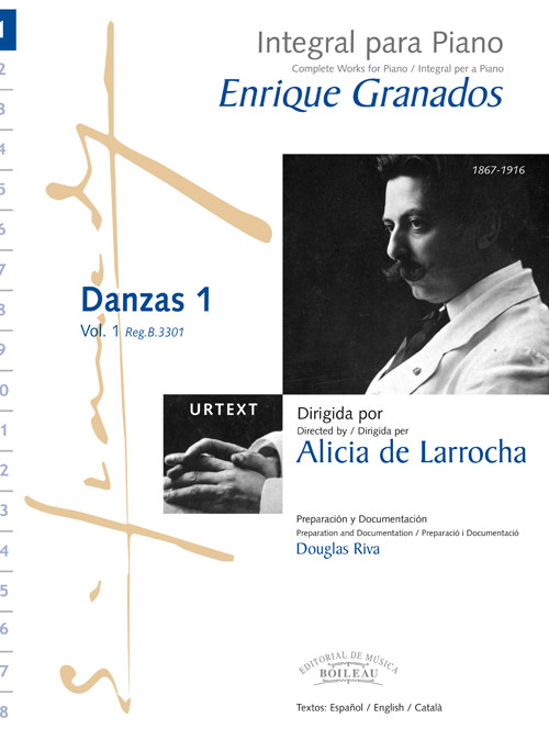 GRANADOS E. - INTEGRAL DANZAS V.1 URTEXT -